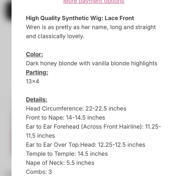 Wren Honey Blonde - Picture 11 of 11